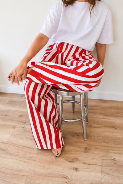 Cabana stripe red штани cabana-stripe-red-shtany фото